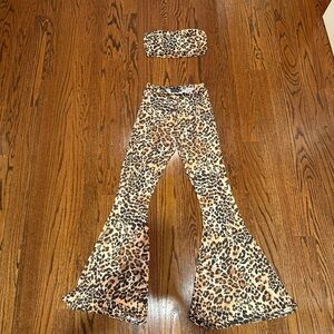 PrettyLittleThing Animal Print Set